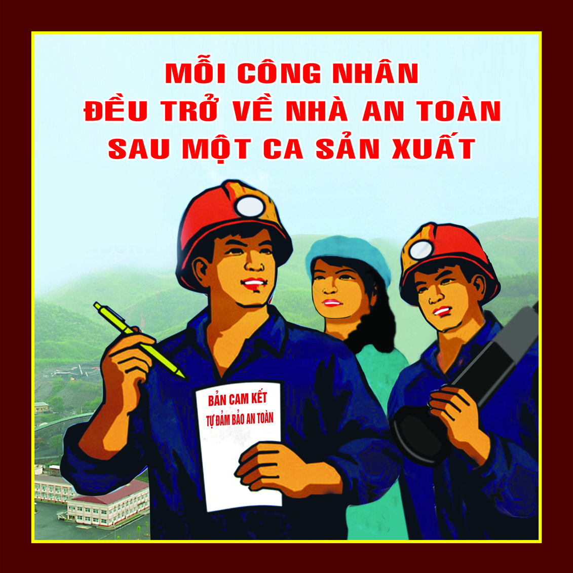 Tranh cổ động Than Nam Mẫu (6)