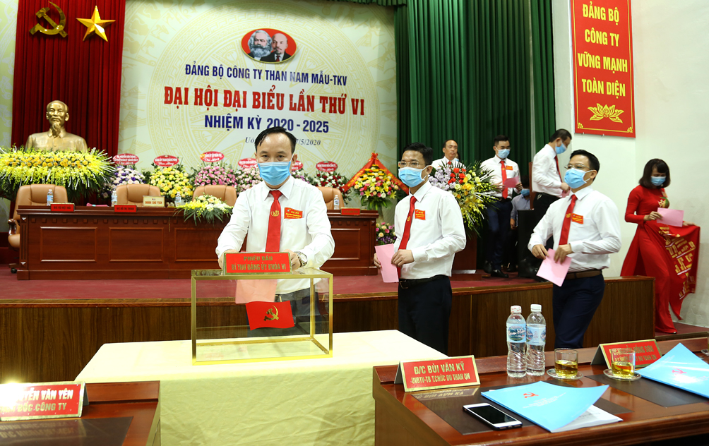 Than Nam Mẫu tổ chức thành công Đại hội Đảng bộ Công ty lần thứ VI, nhiệm kỳ 2020-2025 (7)