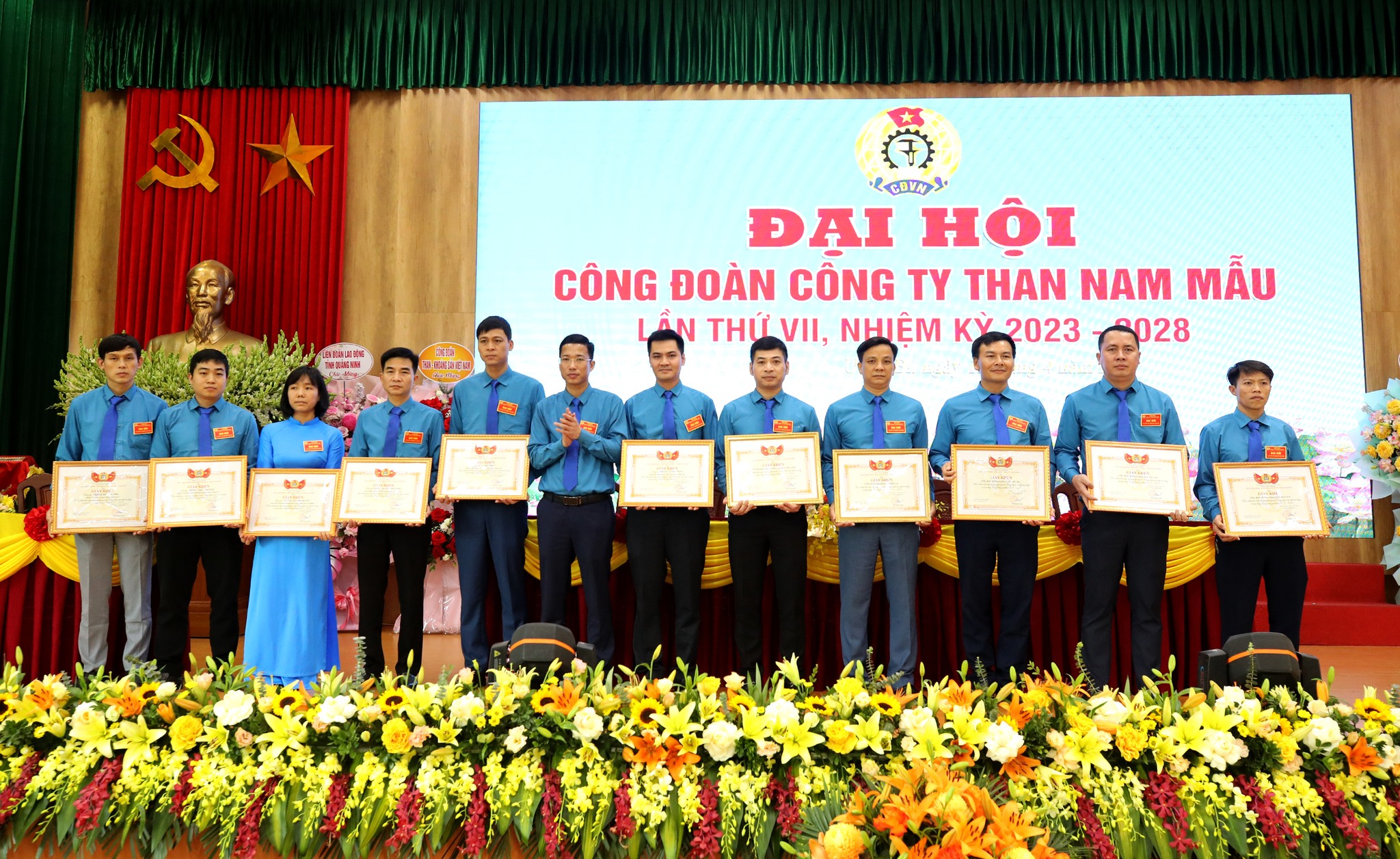 Công đoàn Than Nam Mẫu tổ chức thành công Đại hội VII, nhiệm kỳ 2023-2028 (20)