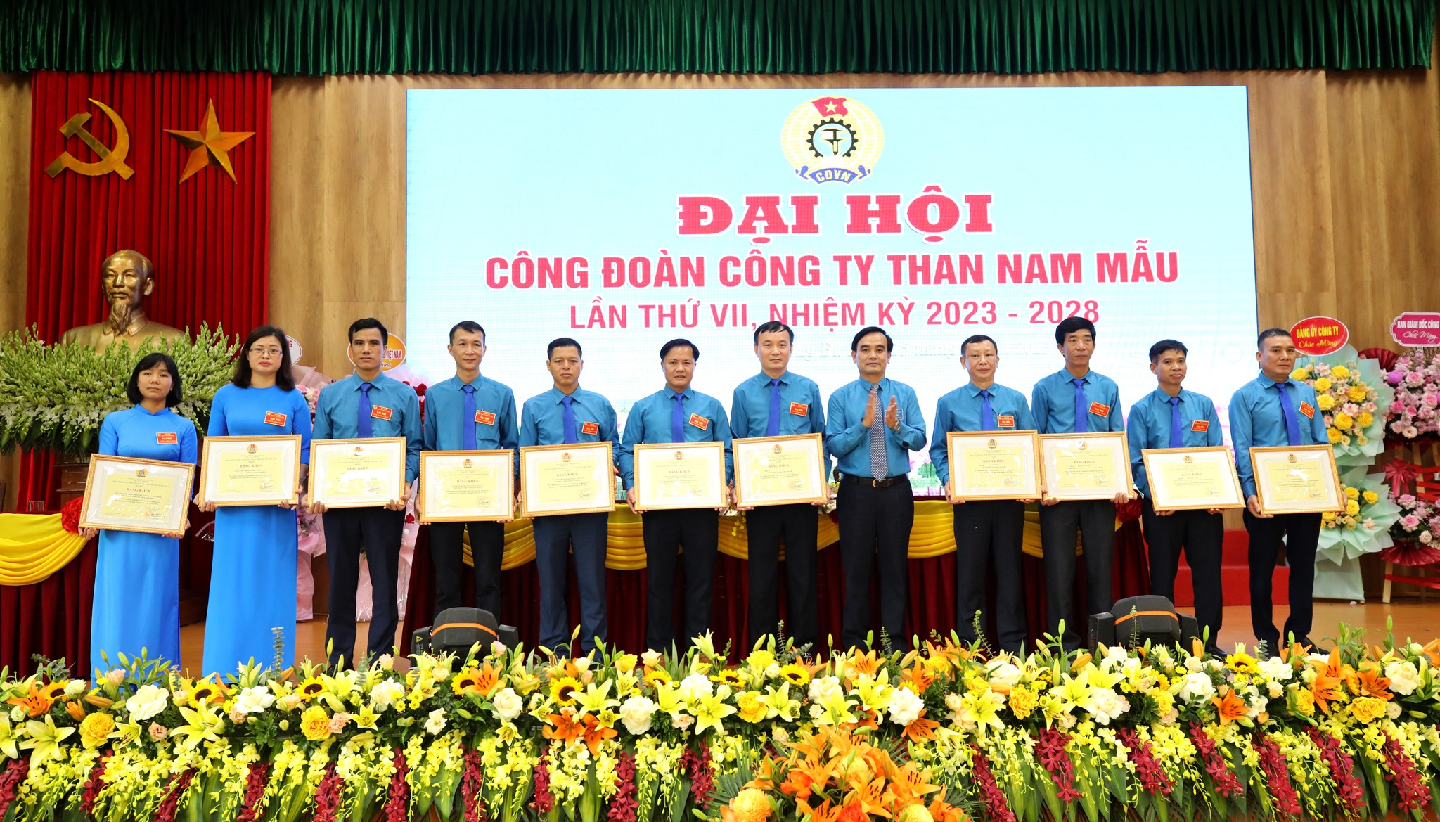 Công đoàn Than Nam Mẫu tổ chức thành công Đại hội VII, nhiệm kỳ 2023-2028 (19)