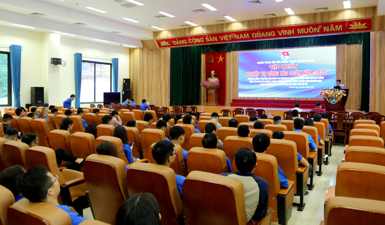 Đoàn Than Quảng Ninh tổ chức tập huấn nghiệp vụ cho cán bộ Đoàn cơ sở năm 2020 (1)